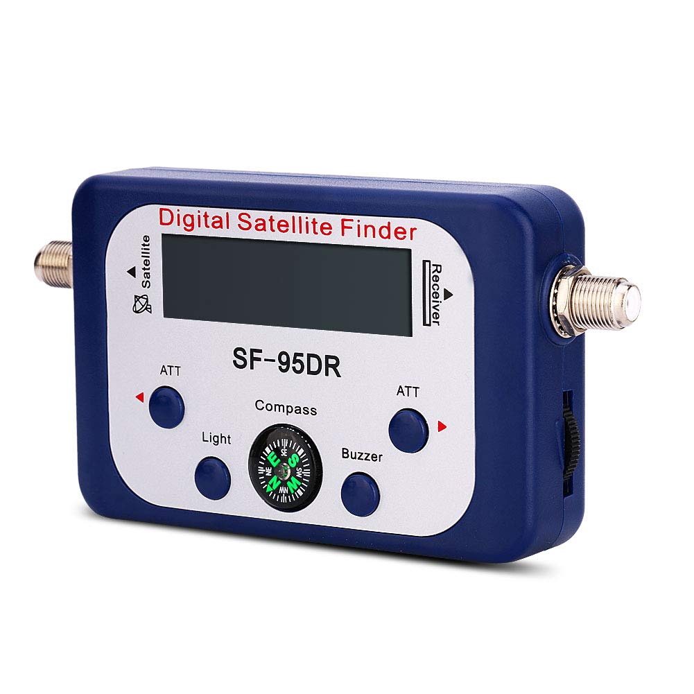 Satellite Signal Finder,Mini LCD Digital Satellite Finder Meter,Professional Satellite Finder with Alert Buzzer,Signal Strength Finder