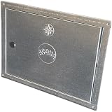 Sportello In Acciaio Inox Per Contatore Acqua – Misure 45x60 Cm, Telaio Incluso