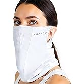 KRAFFO Ice Silk UV Neck Gaiter - UPF 50+ Cooling, Breathable & Stretchy Face Cover - Multi-Functional & Outdoor Sports