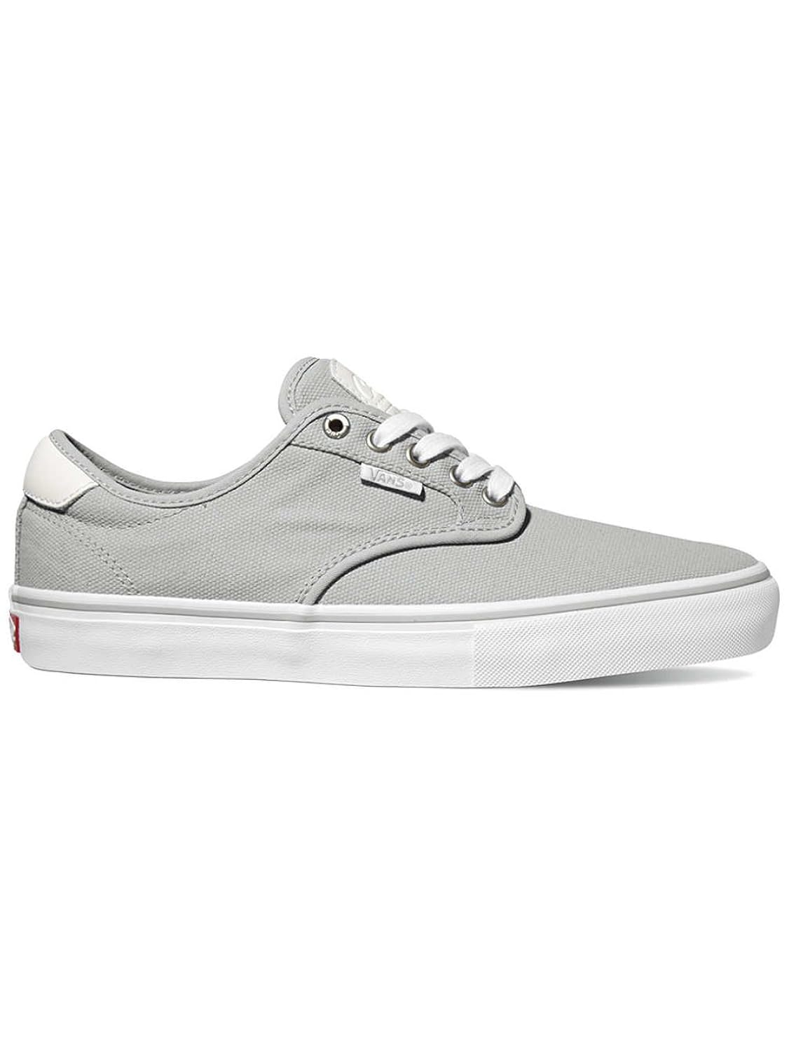 grey canvas vans