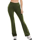 Ipletix Flare Leggings for Women-Bootcut Yoga Pants for Women High Waisted Flared Leggings Dress Pants