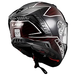 LS2 Helmets Thunder Carbon Lightning Helmet