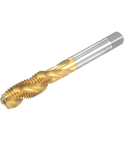 CoCud Tarauds De Fraisage De Filetage, Filetage UNC 6#-32 2B, Machine En Acier Rapide 3 Cannelures Droites Outil De Filetage - (Applications : Pour Perceuse Taraudeuse), 5 Pièces