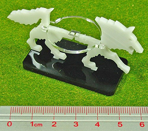Wolf, Character Mount Marker, White, 25x50mm Base (1)