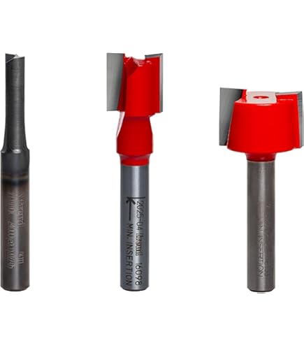 WEN 1/4 in. Straight 2-Flute Carbide-Tipped Router Bit with 1/4 in