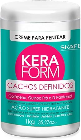 Creme P/Pentear Keraform Cachos Definidos, Skafe 