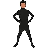 Seeksmile Kids Costume Full Body Zentai Suit Face Open