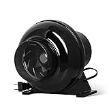 YSSOA 4 Inch Inline Duct Ventilation Fan 195 CFM
