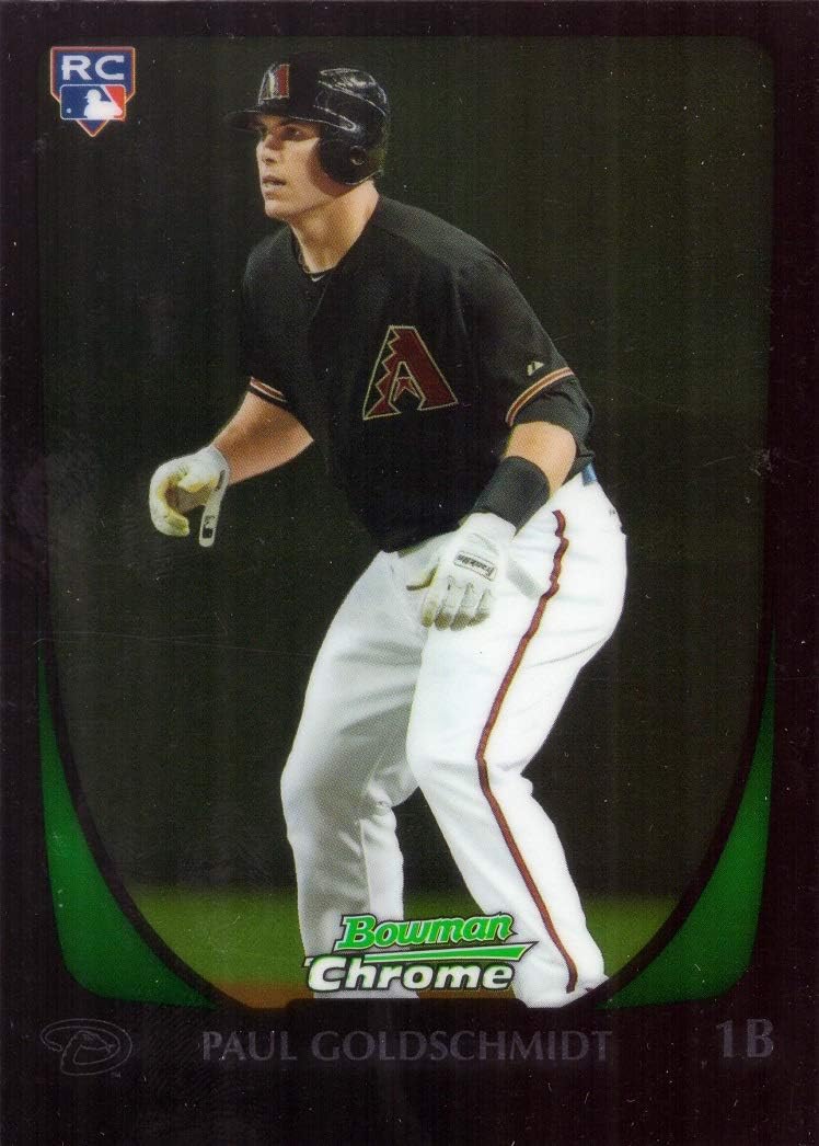 Amazon 2011 Bowman Chrome Draft Baseball 108 Paul Goldschmidt 