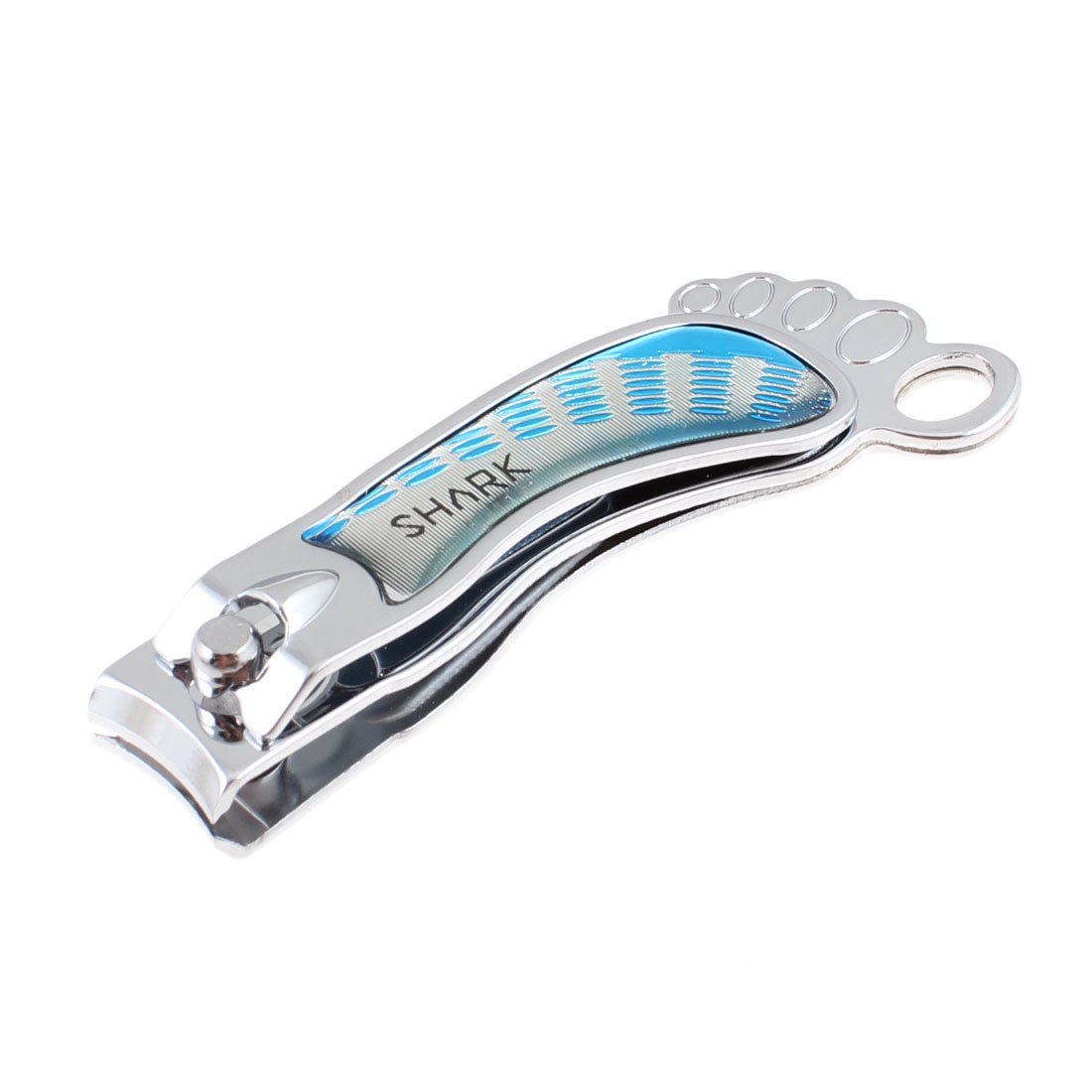 Amazon.com : uxcell Silver Tone Sky Blue Cosmetic Manicure ...