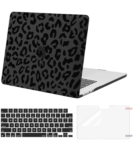 MacBook Air 15 Zoll Hülle Mit Blumenmuster – Für Modelle 2023-2025, Inkl. Tastaturabdeckung