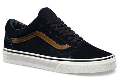 vans black tan