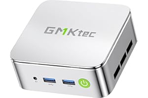 GMKtec Mini PC, AMD Ryzen 5 3500U (Beats 4300U), 16GB 512GB SSD 2.5GbE NIC LAN Desktop Computers, HTPC Proxmox, Triple 4K Dis
