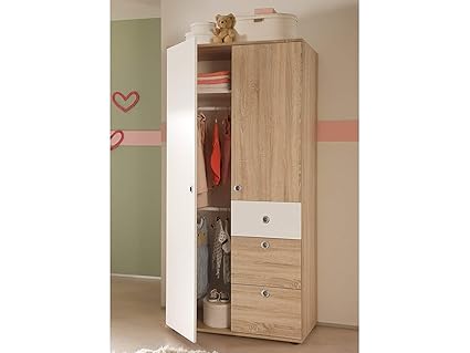 ZAQXSW Schrank einfache Massivholz Montage Kinder Schrank Wirtschaft Schlafzimmer Kleiderschrank nach Hause