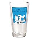 Someecards F This S O'clock Pint Glass - Blue