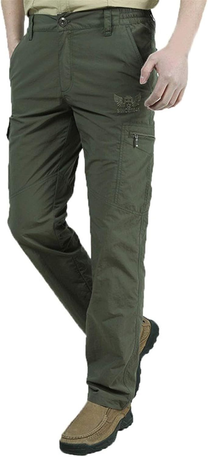 mens lightweight walking trousers