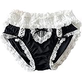 Joyralcos Japanese Lolita Bikini Panties Sexy Anime Briefs for Women Maid Cosplay Lingerie Panty