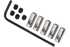 Luqeeg RC Shaft Adapter Durable Stainless Steel Motor Reducer Sleeve for Converting, High Power Transmission for RC Motor 365