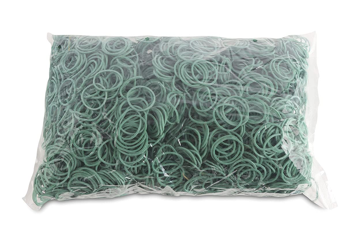 Rubber Bands Office Products Diameter 25mm 1,5x1,5mm 1000g Green/Small Office Accessories/Type-Standard/Material-Rubber/Weight (g)-1000 / Colour-Green/Size-1,5x1,5mm