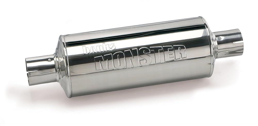 4. Banks 53800 Muffler, Stainless Steel