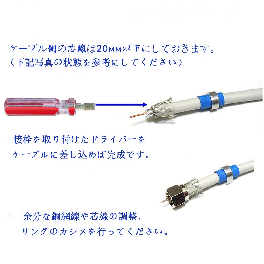 定数 連続的 パーティー F 型 接 栓 取り付け ドライバー 使い方 Jetpo Jp