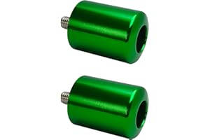 JCSUMRID Motorcycle Handlebar Bar End Cap Weight Slider CNC Aluminum Handle Bar Plug Replacement for Kawasaki Ninja 250 300 4