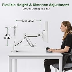UPGRAVITY Ultrawide Monitor Arm for 13 to 34 inch