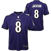 Nike Lamar Jackson #8 Baltimore Game Day Replica Player Jersey - Youth Boys (8-20)