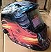 True Color BLK Auto Darkening Solar Powered Welders Welding Helmet Mask with Grinding Function