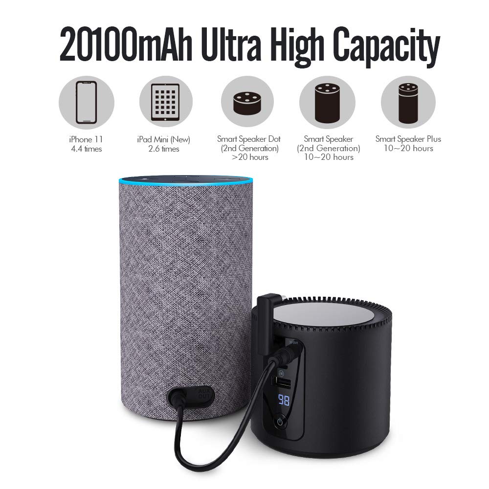 smart speaker battery
