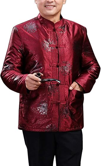 Men Women Retro Long Sleeve Jacket Shirt Outfit Festive Chinese Clothing Tang Suit Traditional China Ancient Costume Amazon Co Uk Clothing