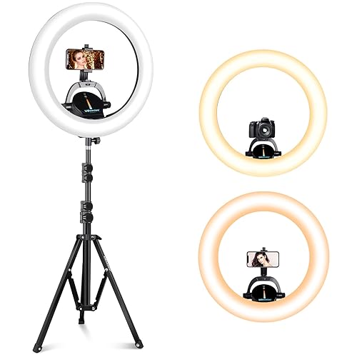 UBeesize Ring Light Kit: Led Ring Light with Wireless