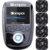 Compex Wireless USA 2.0 Muscle Stimulator w/TENS Bundle Kit: Muscle Stimulation Machine, with Snap Electrodes,Programs, Wireless PODs etc, Black