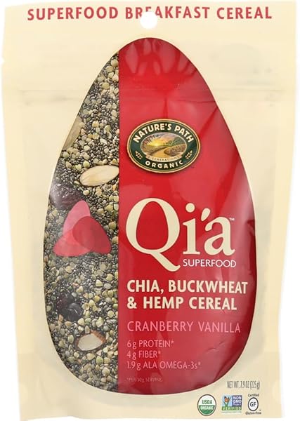NATURES PATH CEREAL QIA CRNBRY VNLLA