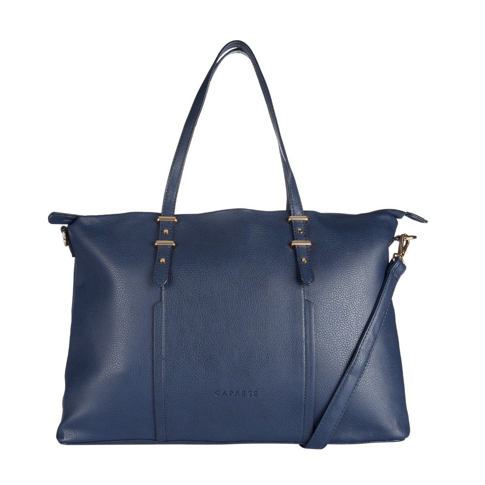 caprese women's satchel (midnight blue)