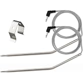 BBQ Grill Meat Thermometer Probe Replacement for Thermopro TempPro TP16 | TempTrack TP16S TP17 TP717, TempSwift TP610 TP710, TempSync TP904 TP25, TP20, TP08 TP07 TP06 TP04
