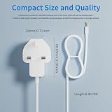 Heblumin Charger for Vtech Baby Monitor VM5463 VM3250 DM221 225 view 5