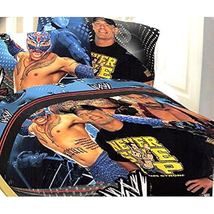 Wwe Wrestling Showdown Twin Full Size Reversible Comforter