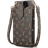 Peacocktion Small Crossbody Cell Phone Purse for Women, Lightweight Mini Small Crossbody Bags for Women with Card Slots