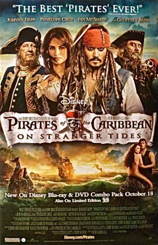 Pirates of the Caribbean ~ On Stranger Tides ~ Original 26x40 Advertising Poster