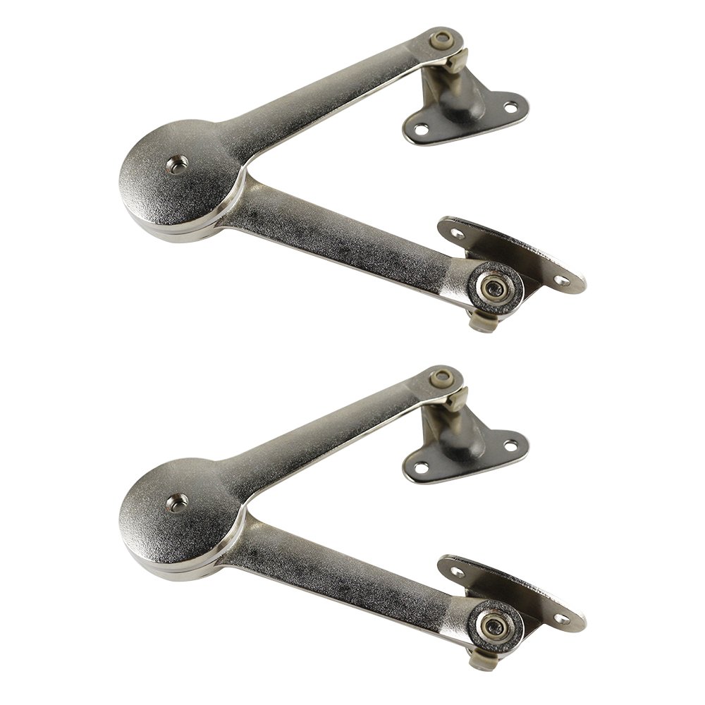 Lid Support Hinge Lid Stay with Soft Close Toy Box Hinge Support Drop Lids of Cabinets Support 40lb/2pcs