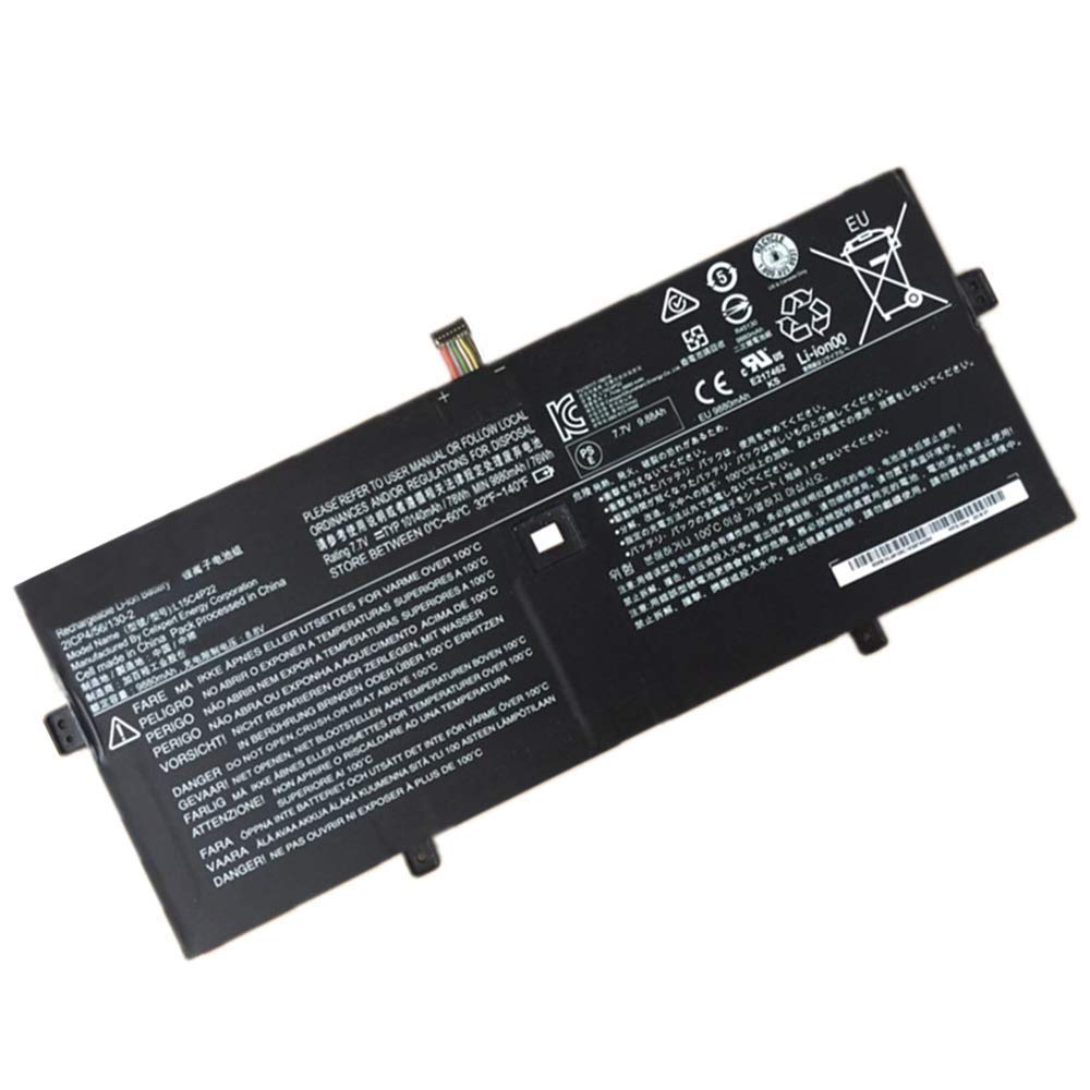 L15M4P23 L15M4P21 L15C4P22 L15C4P21 5B10L46105 5B10L22508 2ICP4/56/130-2 Laptop Battery Replacement for Lenovo Yoga 5 Pro Ideapad Yoga 910-13IKB Glass Yoga 910-13IKB Series (7.68V 78Wh)