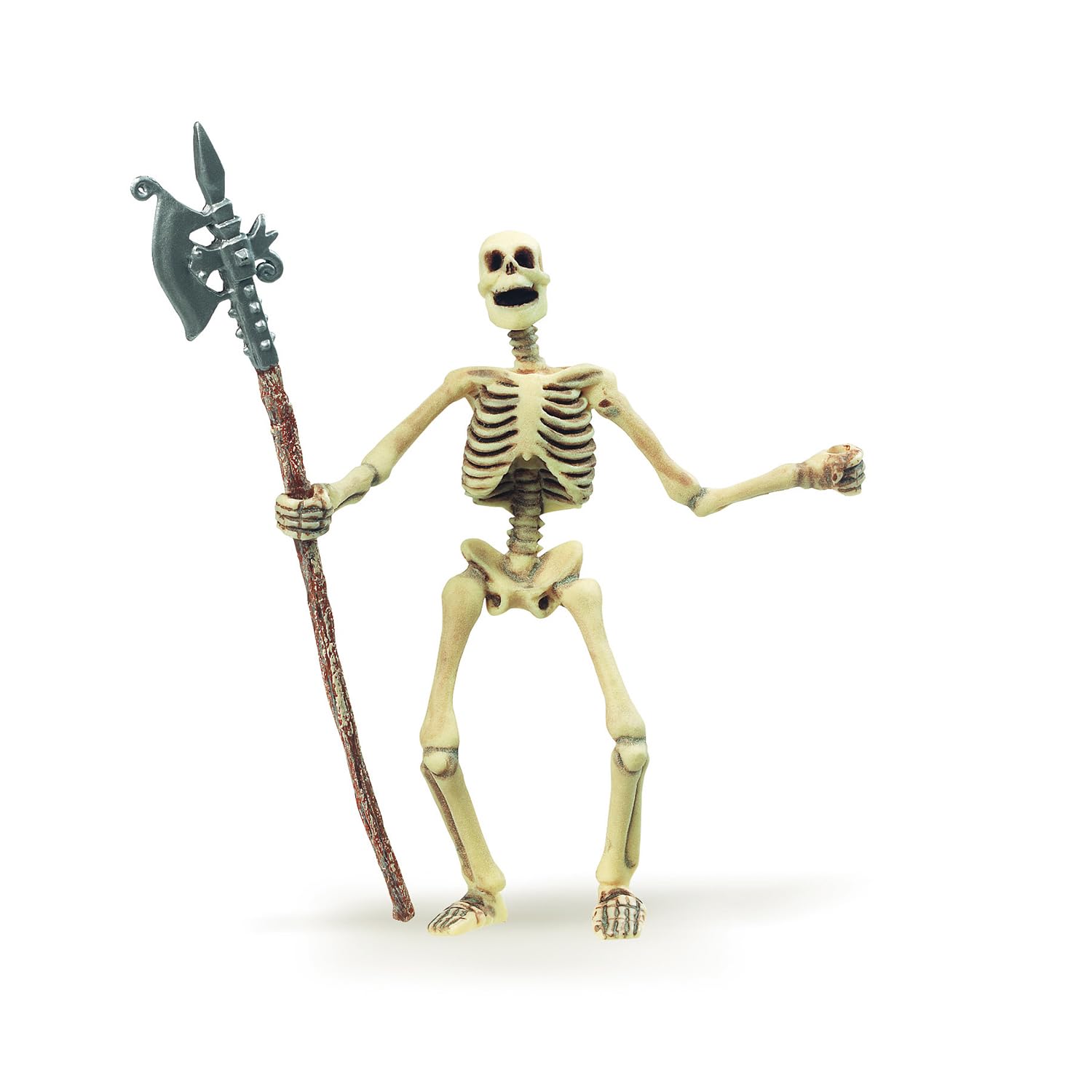 Papo MEDIEVAL-FANTASY Tiere 38908 Phosphorescent Skeleton Figurine, Multicolour