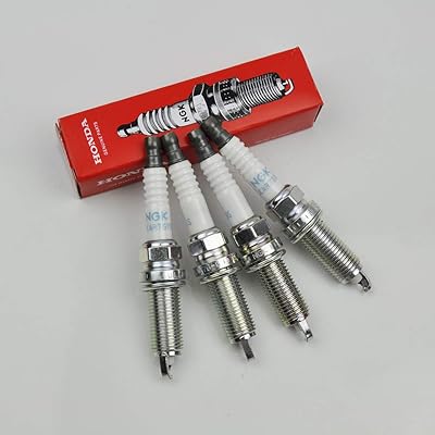 4 visi&scaron;kai naujų originalių originalių &bdquo;Honda Ngk&ldquo; dvigubų iridžio kibirk&scaron;čių ki&scaron;tukų rinkinys 12290-5A2-A01 DILKAR7G11GS, skirtas &bdquo;Honda Accord Civic CR-V Acura ILX TLX&ldquo;