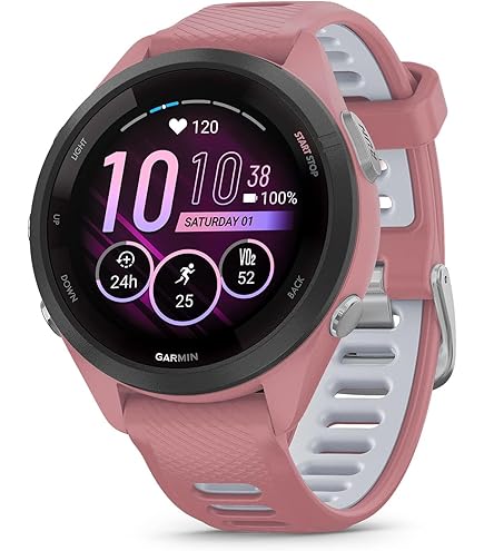 Amazon.com: Garmin 010-02810-03 Forerunner 265S GPS Smartwatch