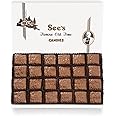 See's Candies 1 lb Milk California Brittle® (White Wrap)