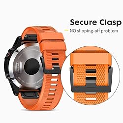 NotoCity Compatible Fenix 5 Band 22mm Width Soft
