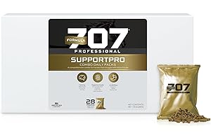 Formula 707 Support Pro Daily Packs for Horses - 28 Day Supply - Calming, Ulcer Support, Hindgut Health, Focus & Stress Relief