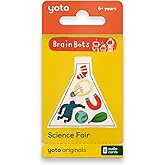 Yoto BrainBots Science Fair - 8 Kids Audiobook Cards for Use with Player & Mini All-in-1 Audio Player, Educational Screen-Free Listening with Fun Stories for Learning & Interactive Quizzes, Ages 6+