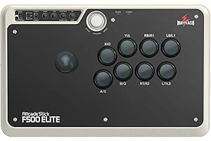 MAYFLASH Arcade Stick F500 Elite with Sanwa Buttons and Sanwa Joysticks for Xbox Series X/S, PS4, PS3, Switch/Switch 2, Andro